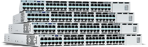 Cisco Catalyst 产品系列示意图